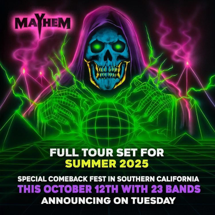 Mayhem Festival Details Their Comeback Plans, Lineup Reveal Coming Next Week