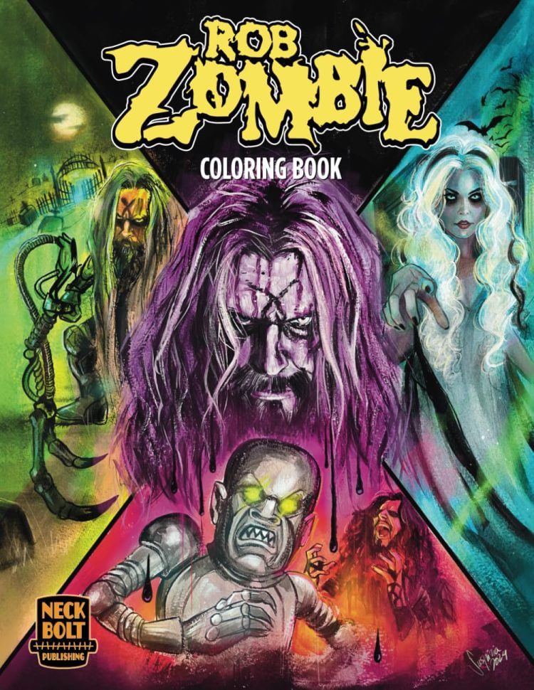 Get Spooky With This New ROB ZOMBIE Official Coloring Book