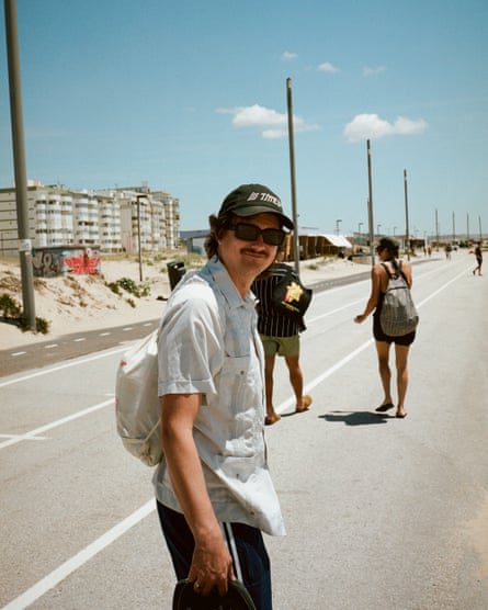 Ambrose Kenny Smith on a day off in Lisbon, Portugal.