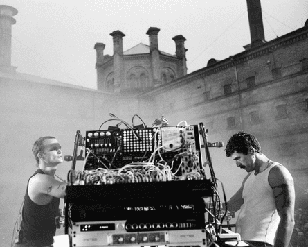 From left: Stu Mackenzie and Joey Walker playing 'Nathan' at Lukiškiu prison.