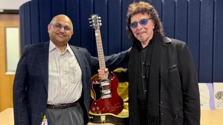 BLACK SABBATH’s TONY IOMMI Will Raffle One Of His Gibson Guitars To Support Cancer Centre Fundraising