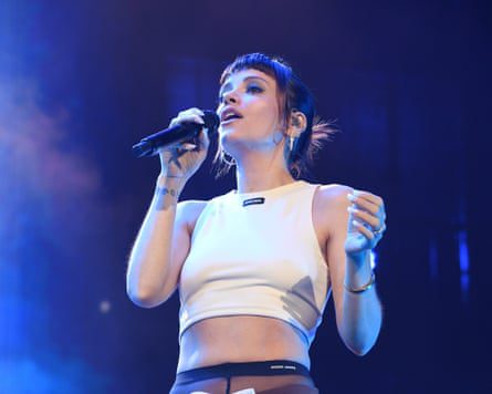 Lily Allen … eye-popping detail.