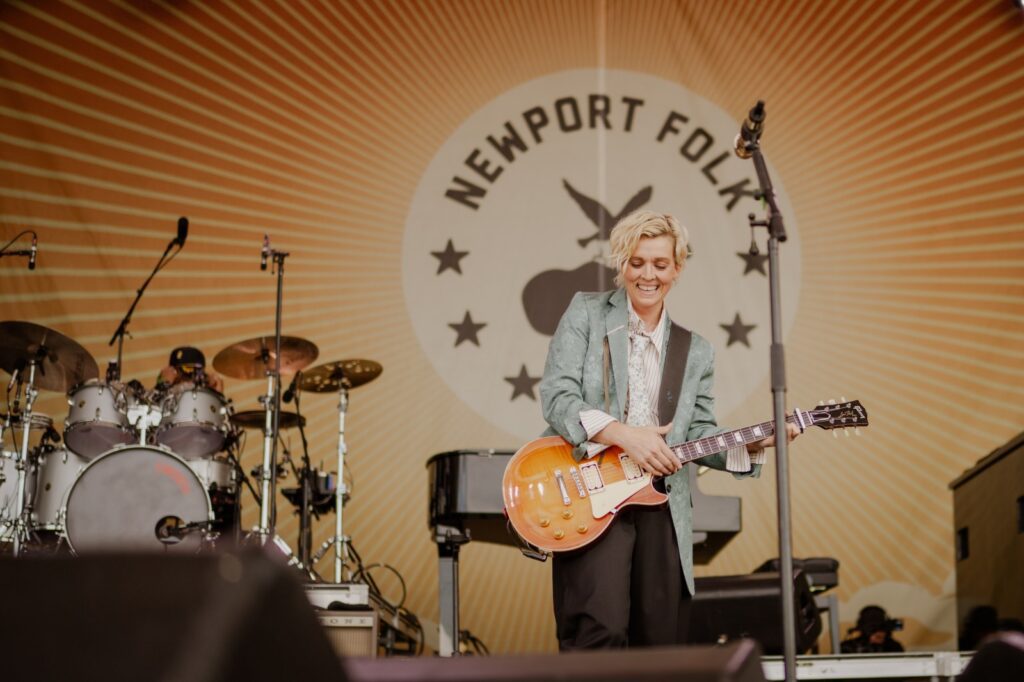 Brandi Carlile Delivers Ferocious 'Uninvited' Cover at Newport